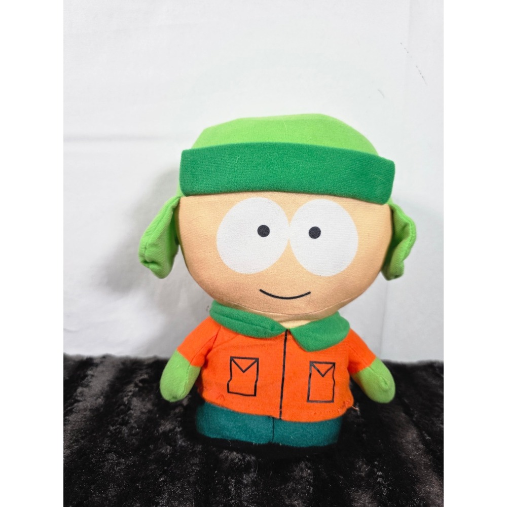 South Park Kyle Broflovski Plush Toy Orange Jacket Green Hat 2022 Collectible